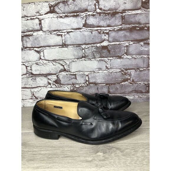 Allen Edmonds Grayson Black Leather Tassel Loafers Dress Shoes Men 11D US/44.5EU main image 12